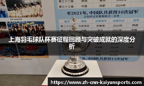 上海羽毛球队杯赛征程回顾与突破成就的深度分析